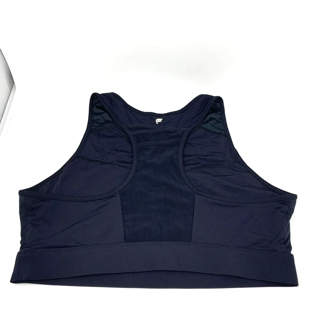 Fabletics Trinity High Impact Sports Bra Active Top in Black Women’s Size XXL